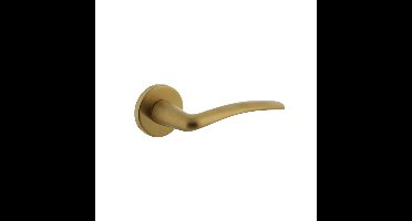 Intersteel DeurklinkZaia rond rozet messing - 0014.046602