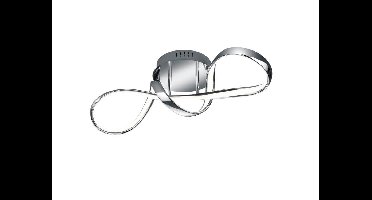Trio Led plafondlampPerugia chroom - R67091106