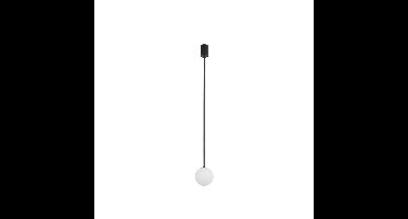 Lyora Glazen plafondlampKier M zwart - 96cm - 10307