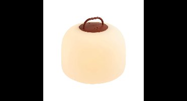 Nordlux TafellampKettle To-Go oplaadbaar wit met rood Ø 36cm - 2018013002