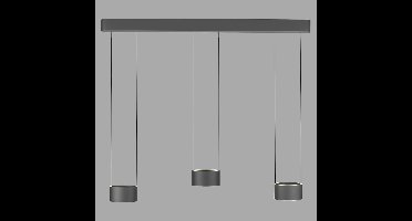 Paul Neuhaus Design led hanglampPure Clipse Mystic grey - 2473-15