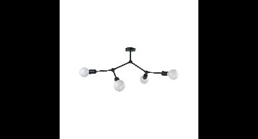 Lyora Zwarte plafondlampTwig - 9140