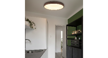 Lyora PlafondlampAlbi koffie bruin Ø 61cm - 8105612