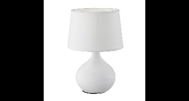 Trio TafellampMartin 29cm wit - R50371001