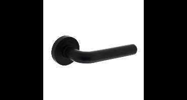 Intersteel DeurklinkAgatha op rozet zwart - 0023.168302