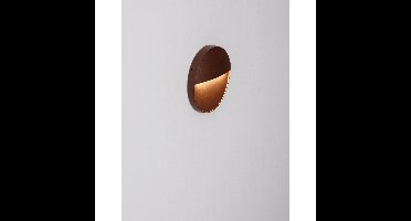 Lyora Ronde wandlampRodix roestbruin - 9136439