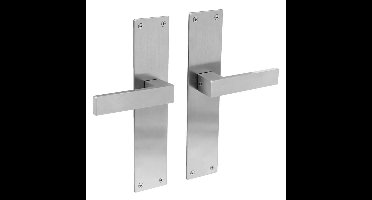 Intersteel Moderne deurklinkAmsterdam blind RVS - 0035.057111