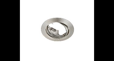 Trio Ronde inbouwspotJura GU10 8,3cm nikkel mat - 650100107