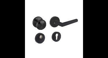 Intersteel VoordeursetVurano rond zwart - 0023.405731