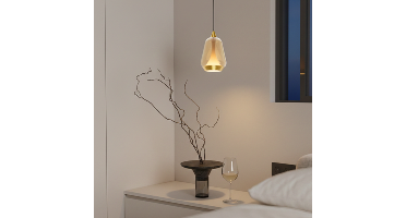 Lyora Design hanglampAlish 1-lichts amber glas - 9416966