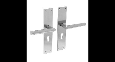 Intersteel Strakke deurklinkJura cilindergat 55mm RVS - 0035.058329