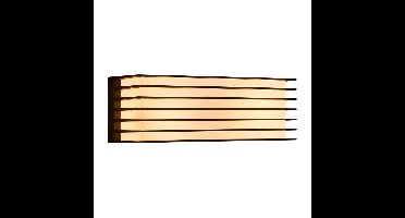 Nordlux WandampFluctus zwart rechthoek - 2318231003