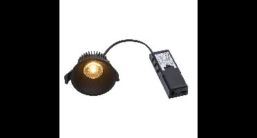 Nordlux Ronde inbouwspotAlbric zwart - 2310340003