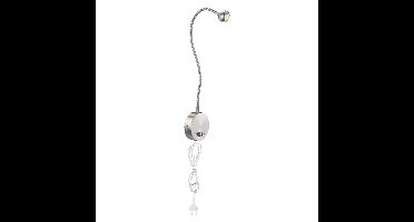 Globo WandlampSerpent nikkel met snoer - 24109W