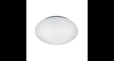Trio PlafonnièrePaolo 37cm wit met stereffect - 686014000
