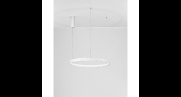 Lyora Ronde hanglampPerrine wit Ø 60cm - 9345617