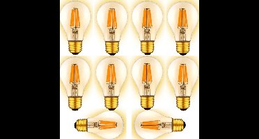 Circle Gloeidraad led lampen4W - E27 - Led (10 x) filament - 37243 (10)