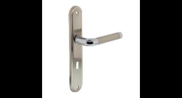 Intersteel Klassieke deurklinkAgatha sleutel 72mm chroom - 0016.168326