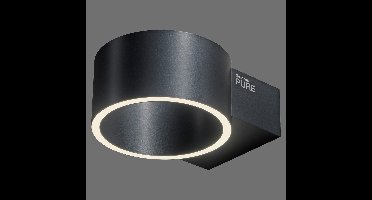 Paul Neuhaus Oplaadbare wandlampPure Akku Clipse Mystic grey - 8560-15