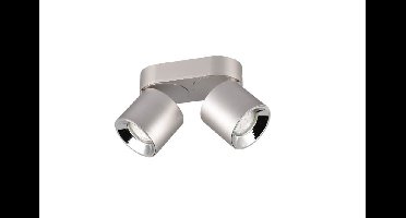 Trio PlafondlampGuayana 2-lichts nikkel - 651000207