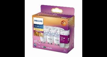 Philips 2,6W - GU10 - 2200-2700K - 230 lumen set van 3 - 929002065556