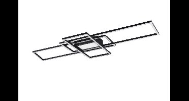 Trio Moderne PlafonnièreIrvine zwart - 620010442