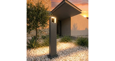 Lyora Grijze tuinlampAcqua design - 713313