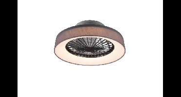 Trio Led plafondventilatorFarsund 47cm zwart - R62662111