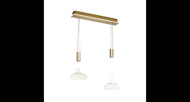 Paul Neuhaus 2-lichts hanglampQ-Etienne messing - 2076-60