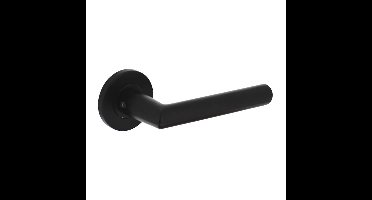 Intersteel Strakke deurklinkHoek 90 rond aluminium zwart - 0023.010302