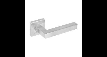 Intersteel Strakke deurklinkVierkant op rozet RVS - 0035.124902