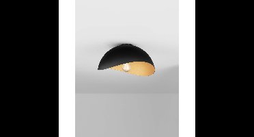 Lyora PlafondlampOpsi zwart met goud Ø 30cm - 9695305