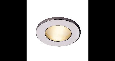 SLV InbouwspotDolix Out GU10 Round voor buiten chroom - 1001166