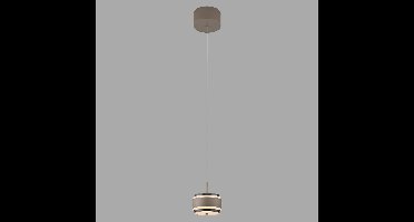 Paul Neuhaus Strakke led pendelPure Falling Rings bronce - 2503-97