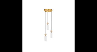 Lyora HanglampFilomena 3-lichts goud - 9019785