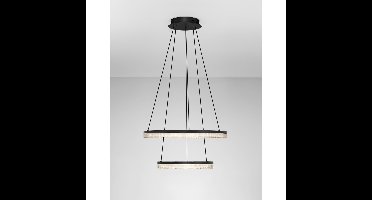 Lyora Zwarte hanglampLonela dubbel - 9695504