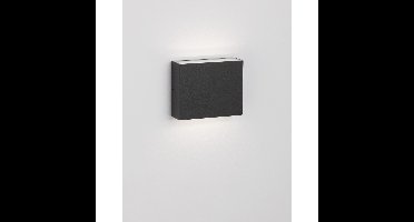 Lyora WandlampDewi rechthoek antraciet - 9492640