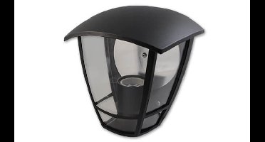 Lyora Platte buitenlampNiko zwart - 5702