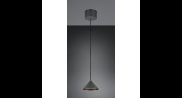 Trio Moderne hanglampLaguna Ø 18cm zwart - 336210132