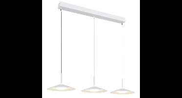 Globo Design hanglampLampone 3-lichts wit - 15635W-3H