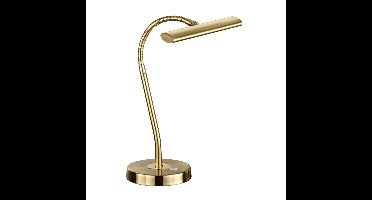 Trio Led bureau leeslampCurtis messing mat - 579790108