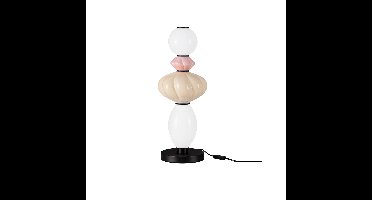 Lyora TafellampOneta wit - roze - beige - 9009159
