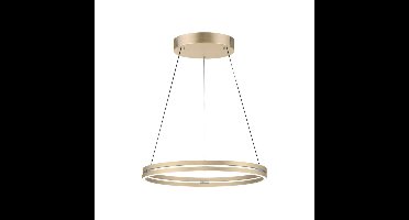 Paul Neuhaus Strakke hanglampPure E-Loop messing Ø 70cm - 2551-60
