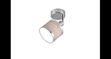 Trio Design opbouwspotArosa nikkel 1-lichts - 812100106