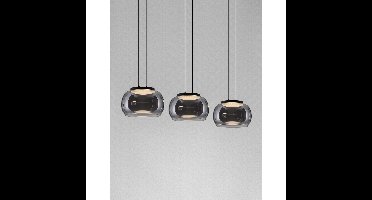 Lyora Moderne hanglampBios 3-lichts zwart - 9416955