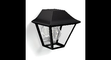 Philips WandlampAlpenglow 13cm zwart - 1649430PN