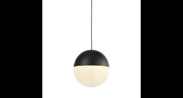 Searchlight Ø 25cm hanglampEndor 25cm zwart met wit - 24181BK