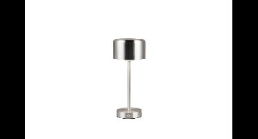 Trio Oplaadbare tafellampJeff mat nikkel - R59151107