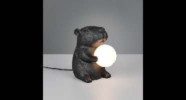 Trio TafellampCapi zwart - R56721002