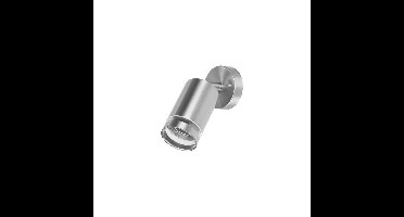 Lyora Richtbare muurspotOpden RVS - 1x GU10 - ILDED053
